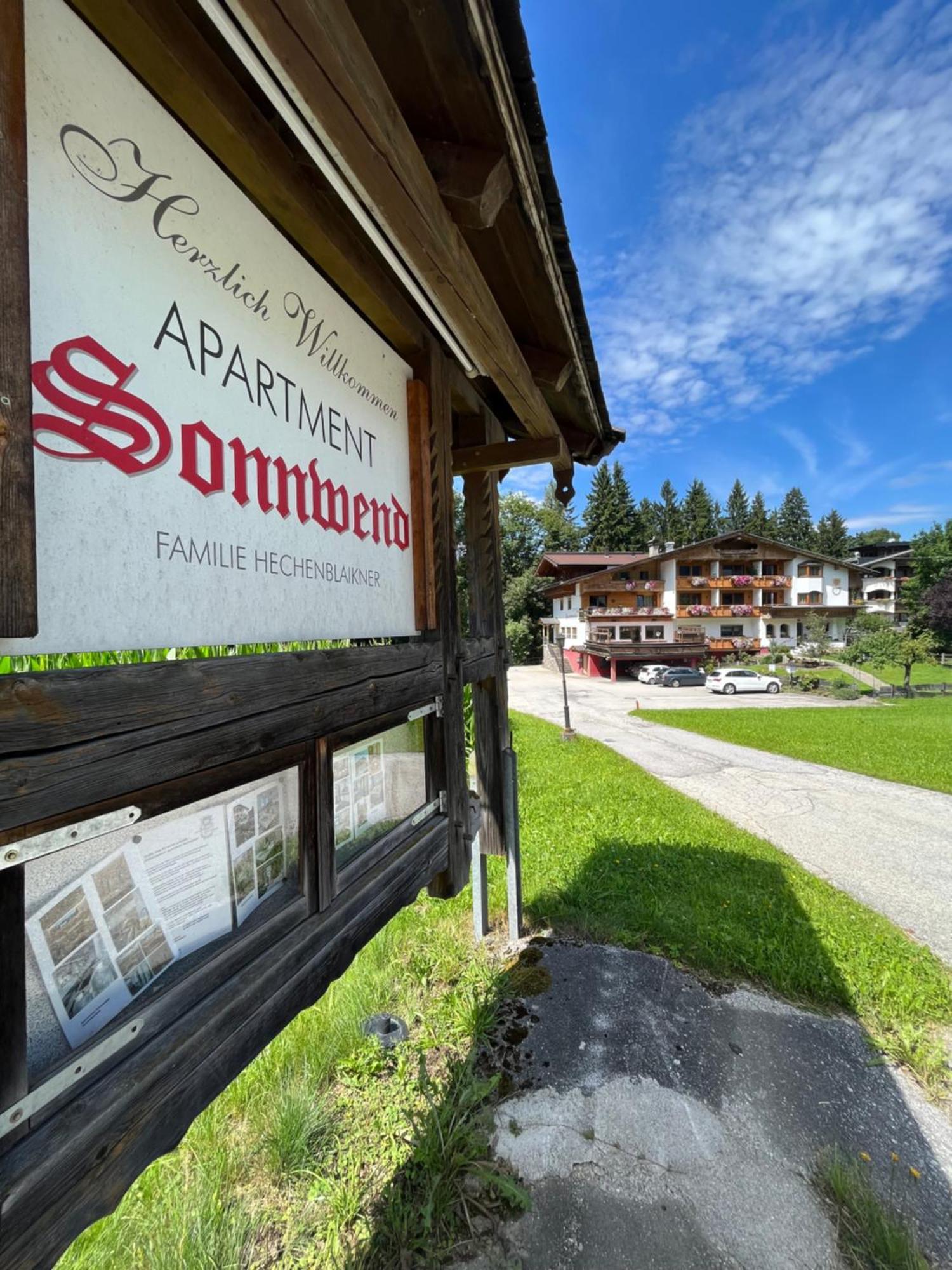 Apartment Sonnwend Reith im Alpbachtal Exterior foto